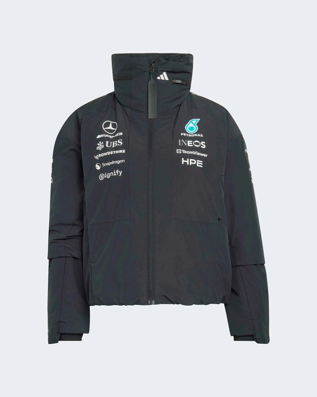Womens 2026 Team Jacket Black F1 Team Softshell Jacket