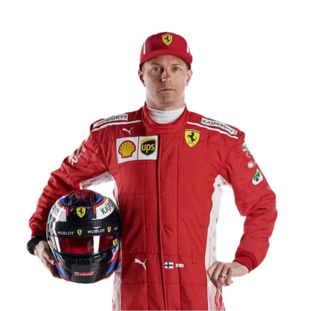 Kimi Räikkönen 2018 Ferrari F1 Racing Suit | Creative Racegear