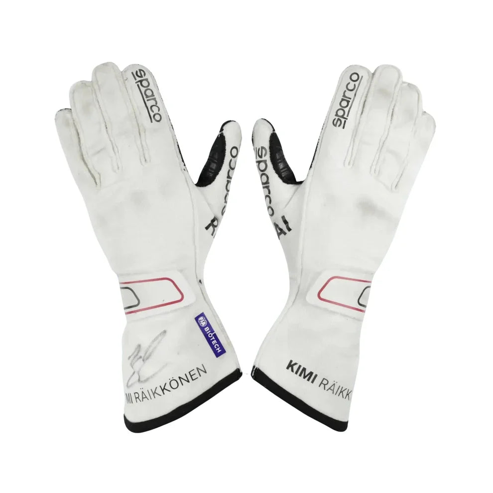 2021 Alfa Romeo F1 Team Race Gloves - Creative Racewears