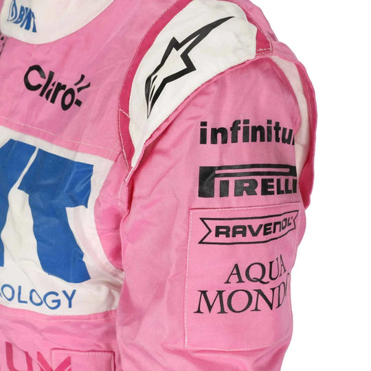 2020 Lance Stroll BWT Racing Point F1 Racing Suit