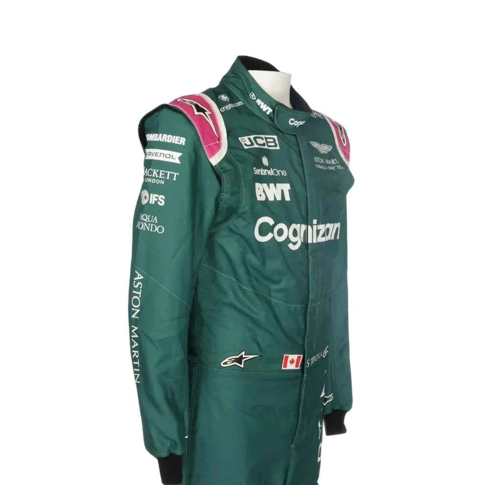 Lance Stroll 2021 Aston Martin F1 Racing Suit