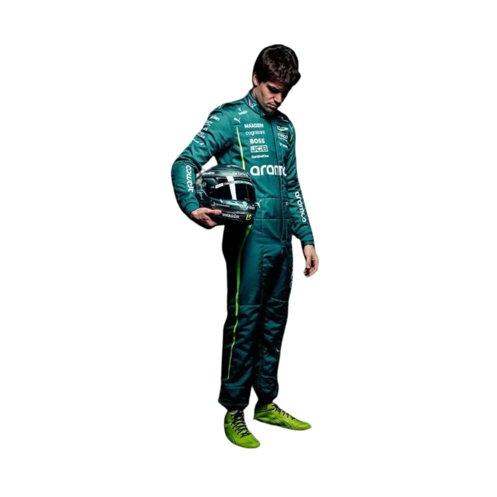 2025 Lance Stroll Aston Martin F1 Race Suit - Creative Racewears
