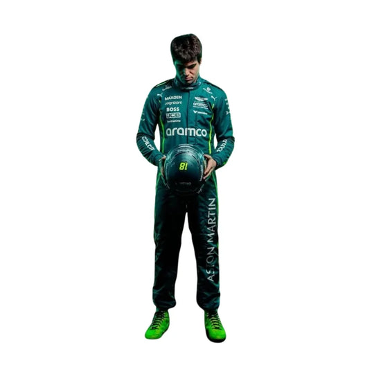 2025 Lance Stroll Aston Martin F1 Race Suit - Creative Racewears