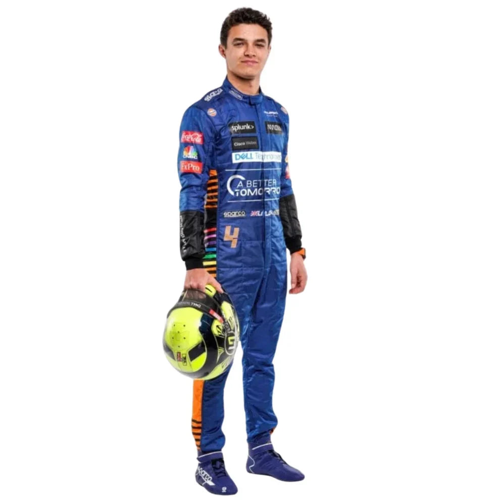 Lando Norris 2021 Mclaren F1 Race Suit - Creative Racewears