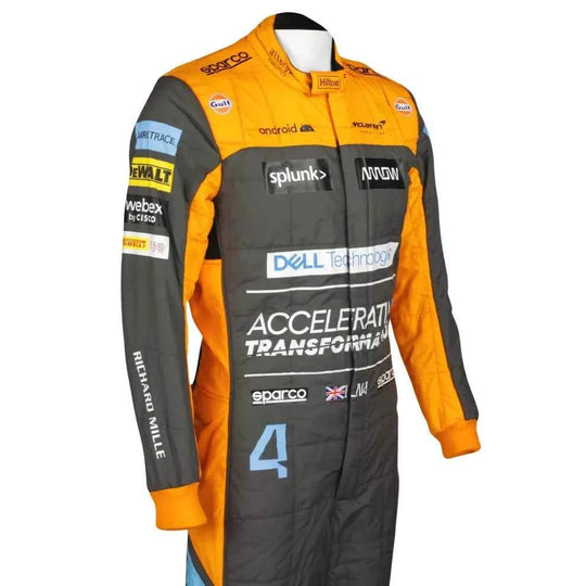 Lando Norris 2022 McLaren F1 Racing Suit | Creative Racegear