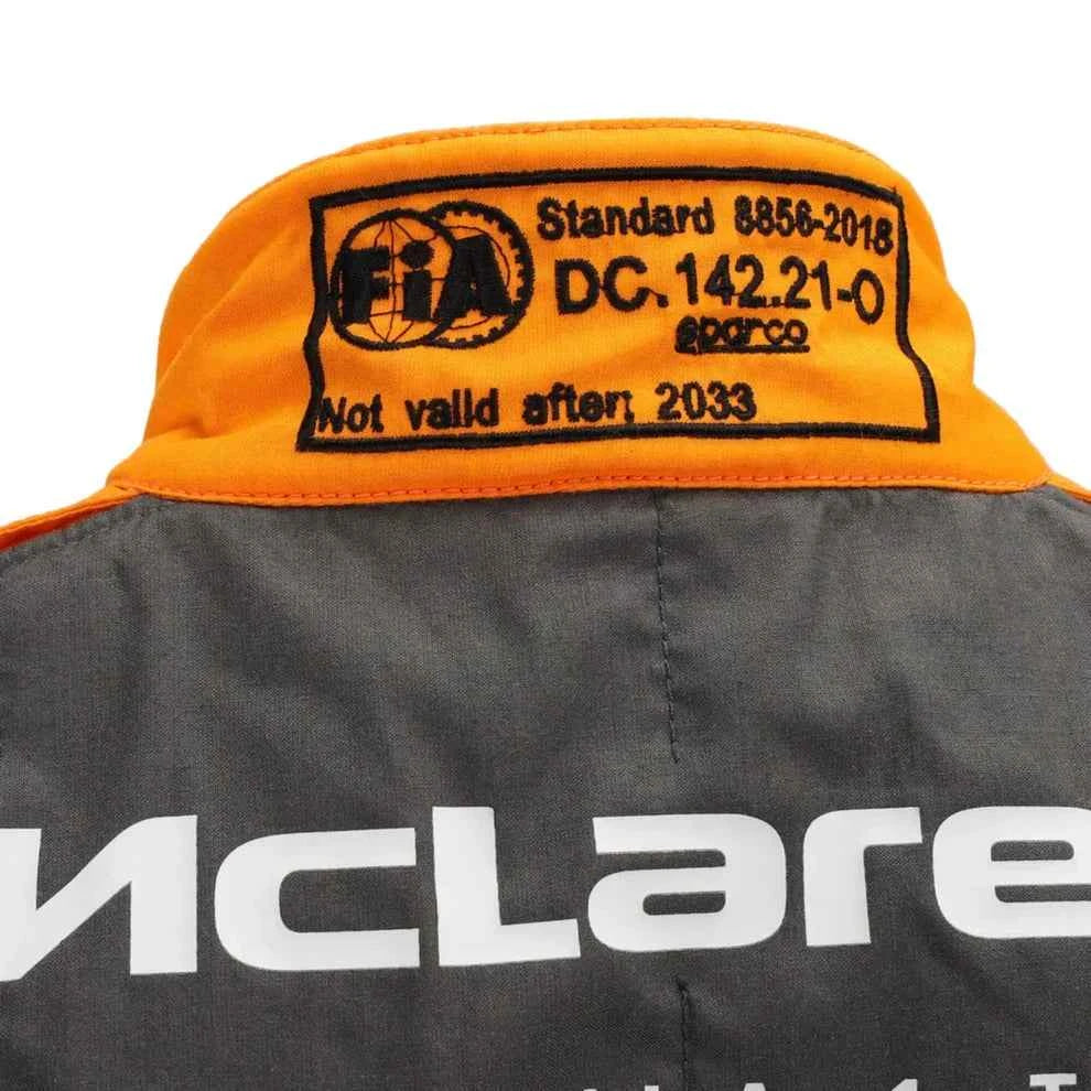Lando Norris 2023 'Triple Crown' Spanish GP McLaren F1 Racing Suit | Creative Racegear