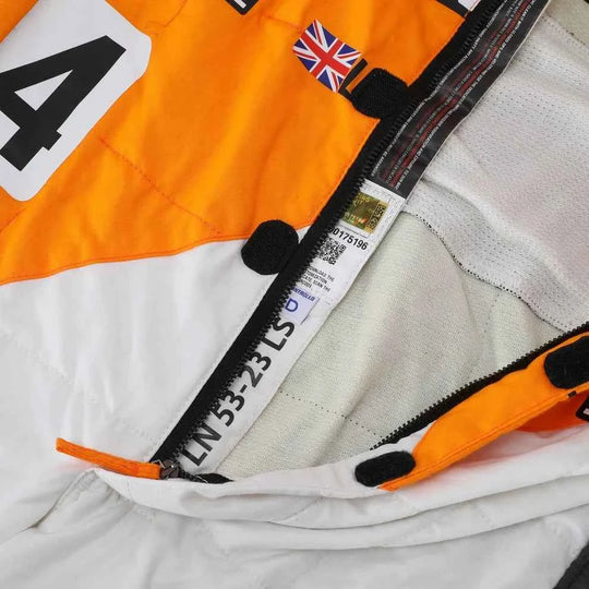Lando Norris 2023 'Triple Crown' Spanish GP McLaren F1 Racing Suit | Creative Racegear