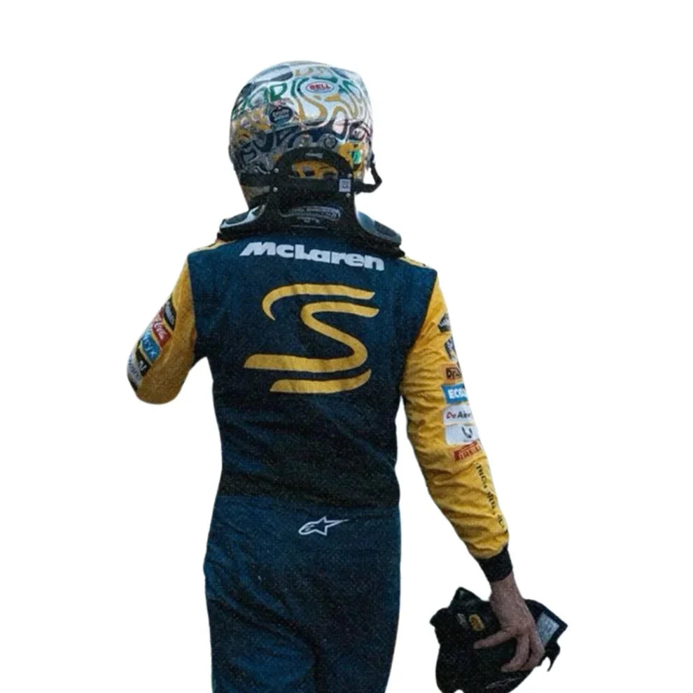 2024 Lando Norris McLaren Monaco GP F1 Race Suit - Creative Racewears