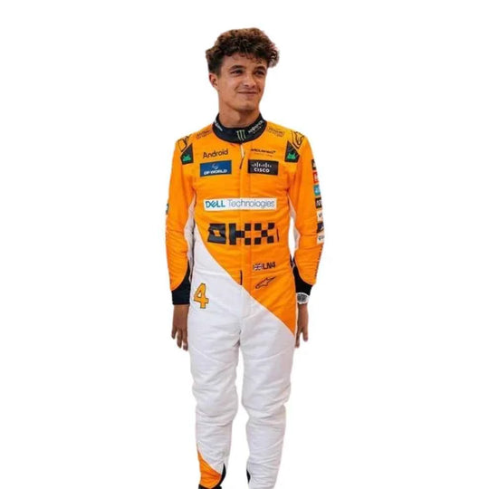 Lando Norris 2024 Singapore GP McLaren F1 Racing Suit | Creative Racegear