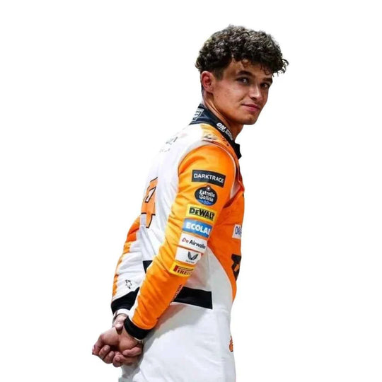 Lando Norris 2024 Singapore GP McLaren F1 Racing Suit | Creative Racegear