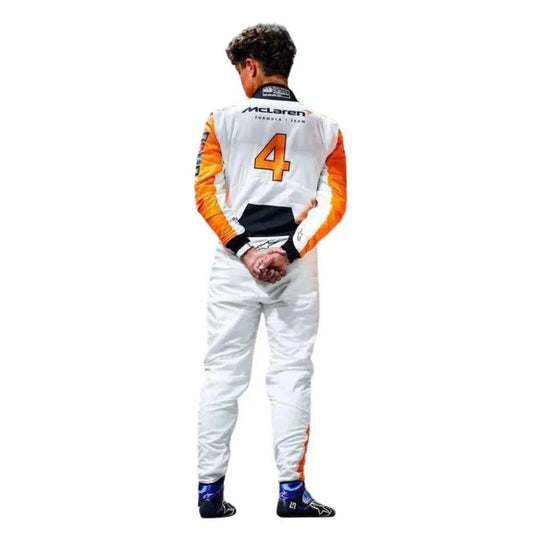 Lando Norris 2024 Singapore GP McLaren F1 Racing Suit | Creative Racegear