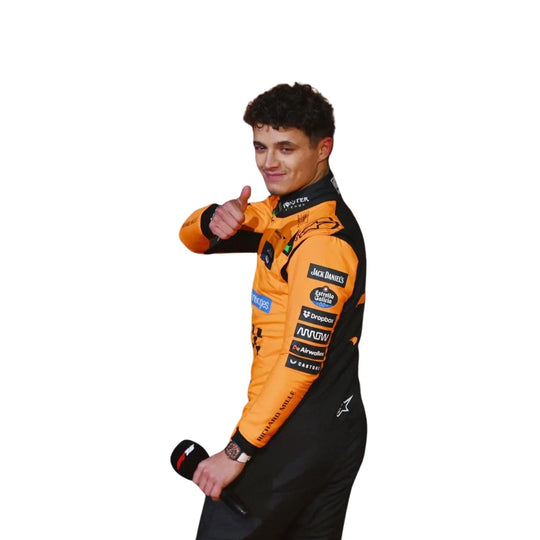 Lando Norris 2025 McLaren F1 Inspired Race Suit | Creative Racegear - Creative Racewears