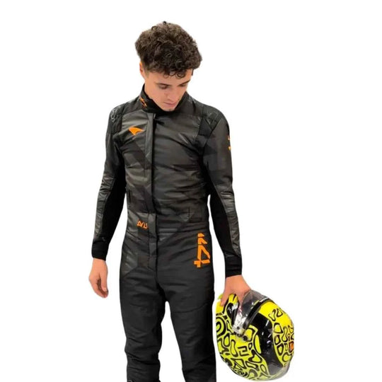 Lando Norris 2025 McLaren Livery Reveal F1 Racing Suit | Creative Racegear
