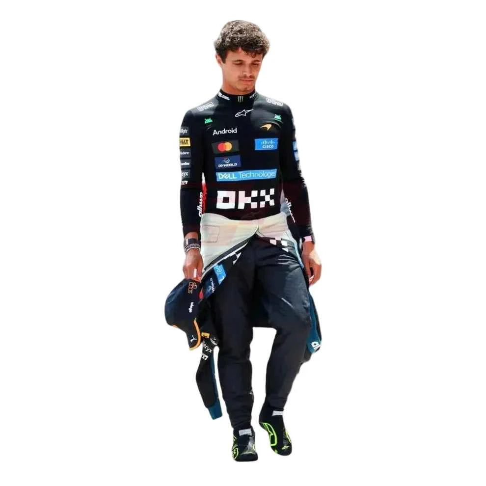 Lando Norris 2026 Monaco GP McLaren F1 Racing Suit | Creative Racegear