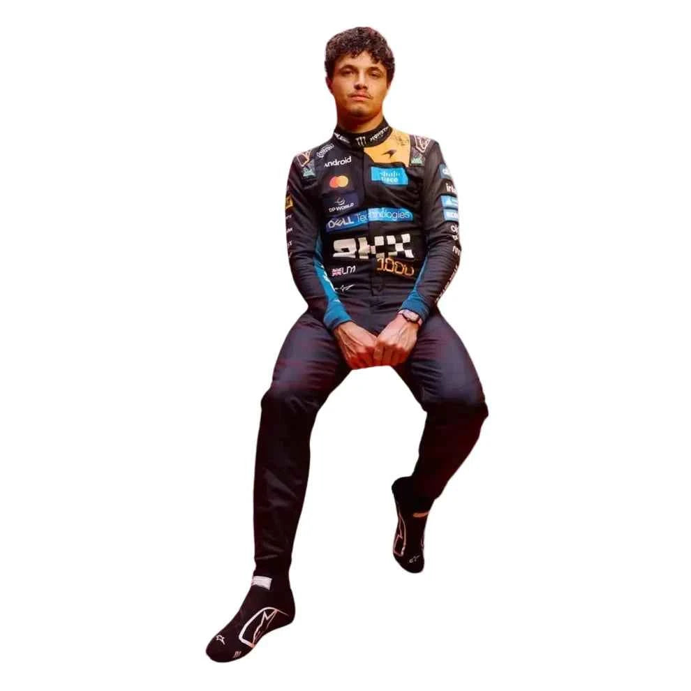 Lando Norris 2026 Monaco GP McLaren F1 Racing Suit | Creative Racegear