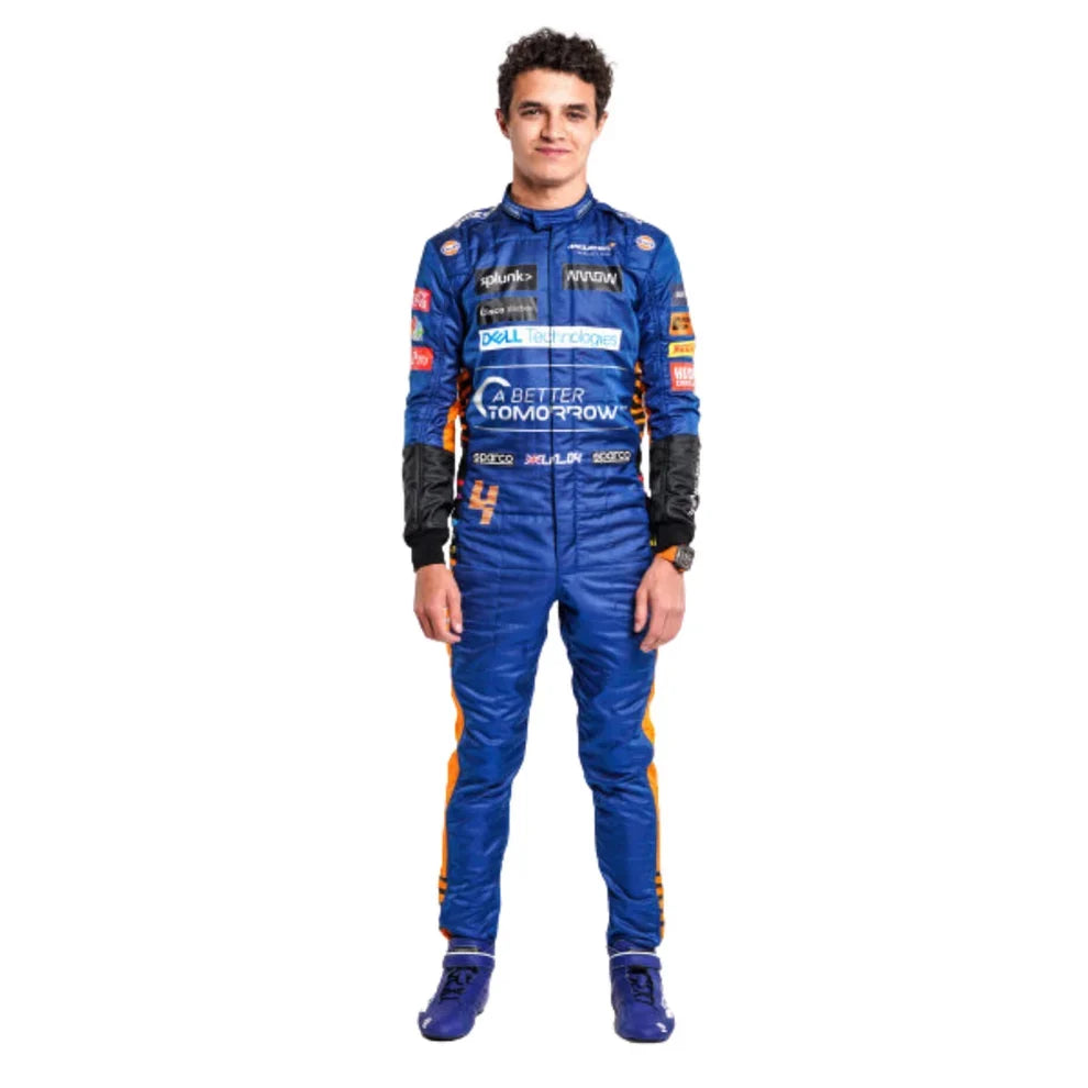 Lando Norris 2021 Mclaren F1 Race Suit - Creative Racewears