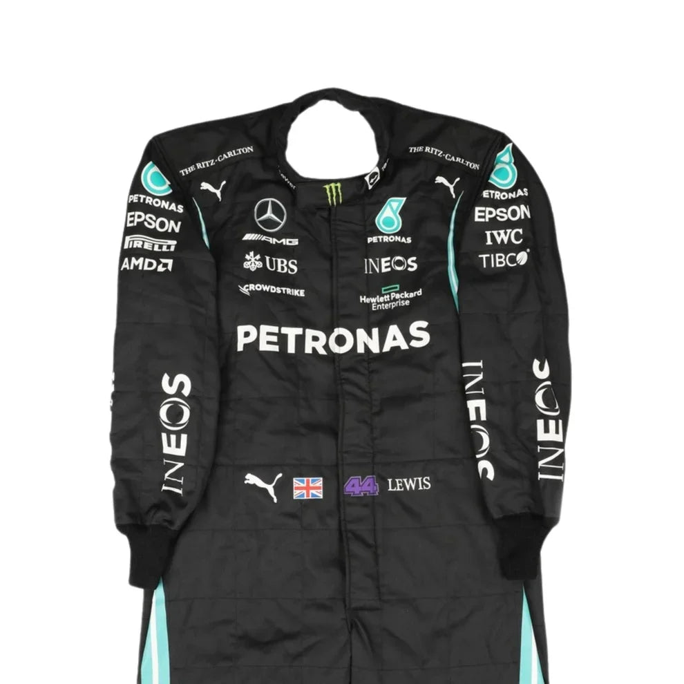 2021 Lewis Hamilton Mercedes F1 Race Suit - Creative Racewears