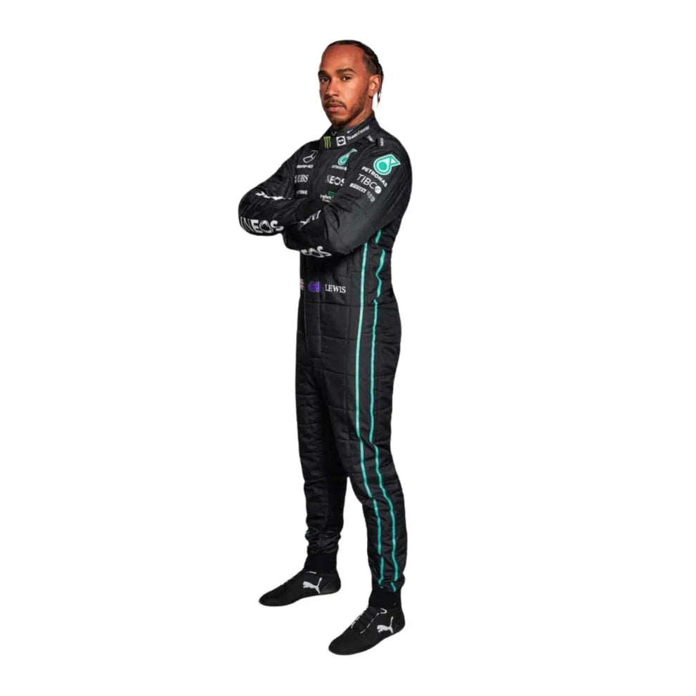 2022 Lewis Hamilton Mercedes AMG F1 Race Suit - Creative Racewears