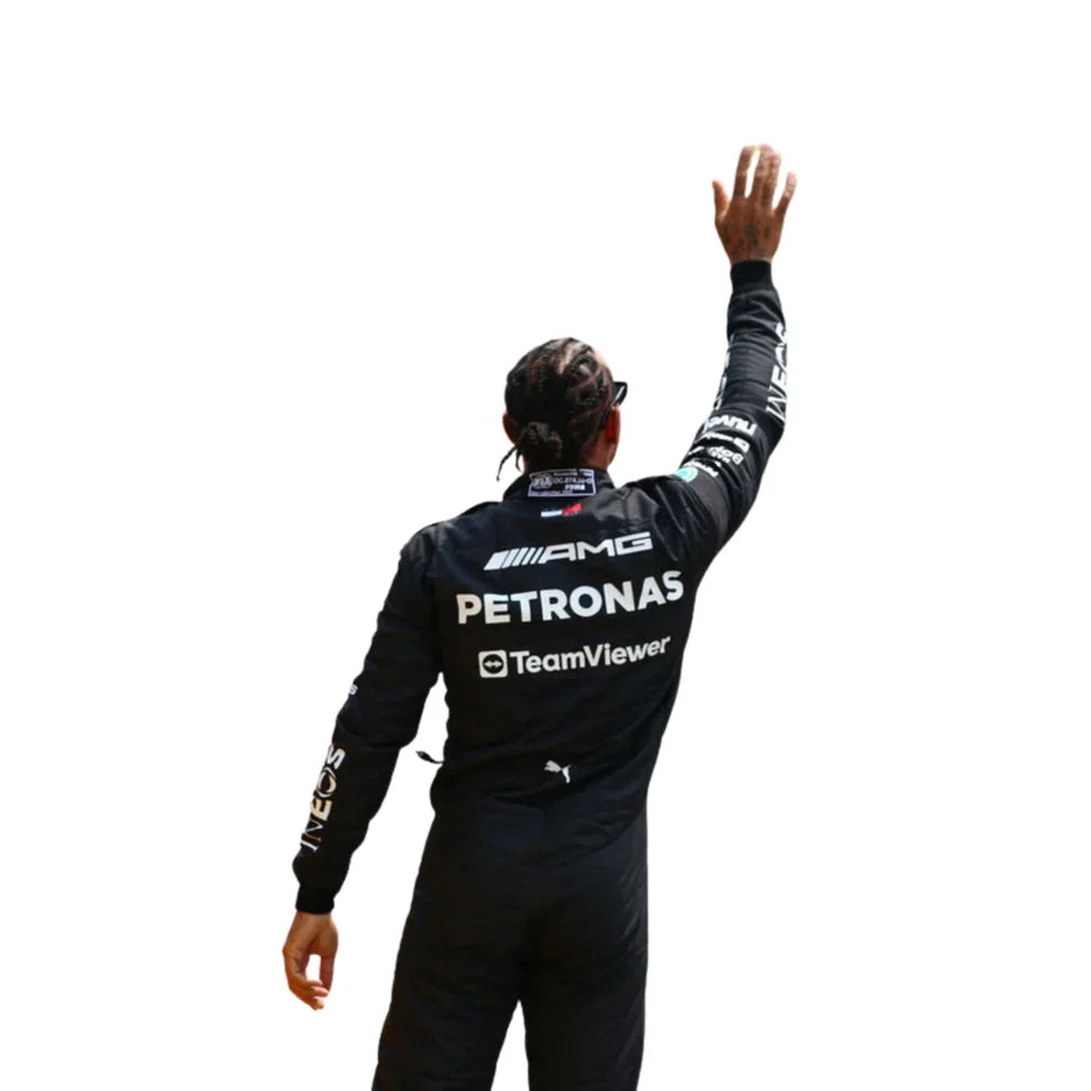 2023 Lewis Hamilton Mercedes F1 Race Suit - Creative Racewears