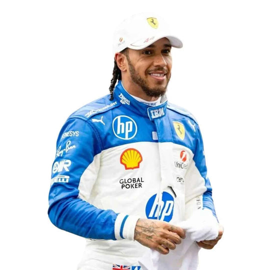 Lewis Hamilton 2025 Miami GP Ferrari F1 Racing Suit | Creative Racegear