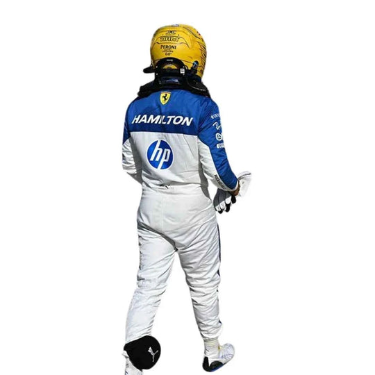 Lewis Hamilton 2025 Miami GP Ferrari F1 Racing Suit | Creative Racegear