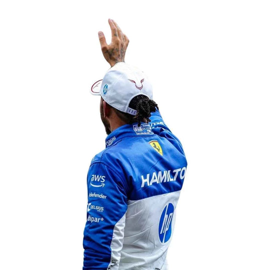 Lewis Hamilton 2025 Miami GP Ferrari F1 Racing Suit | Creative Racegear