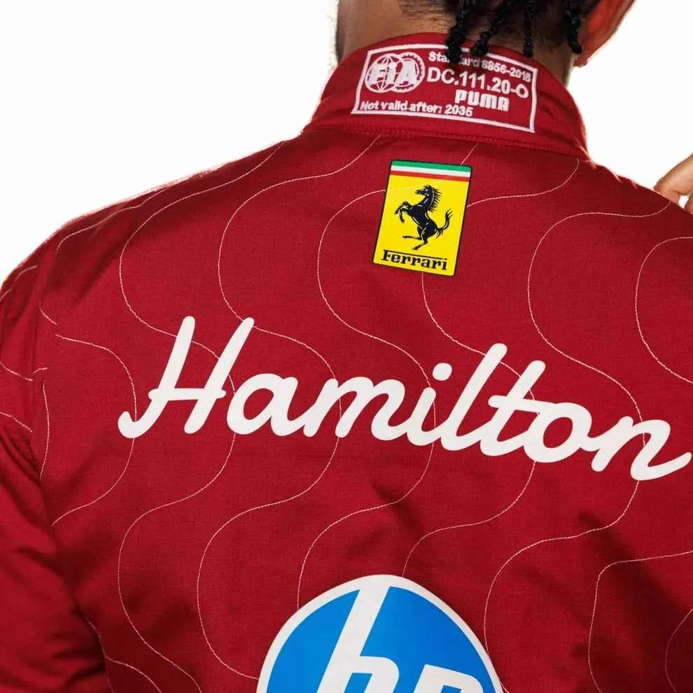 Lewis Hamilton 2025 Monza GP F1 Racing Suit | Creative Racegear