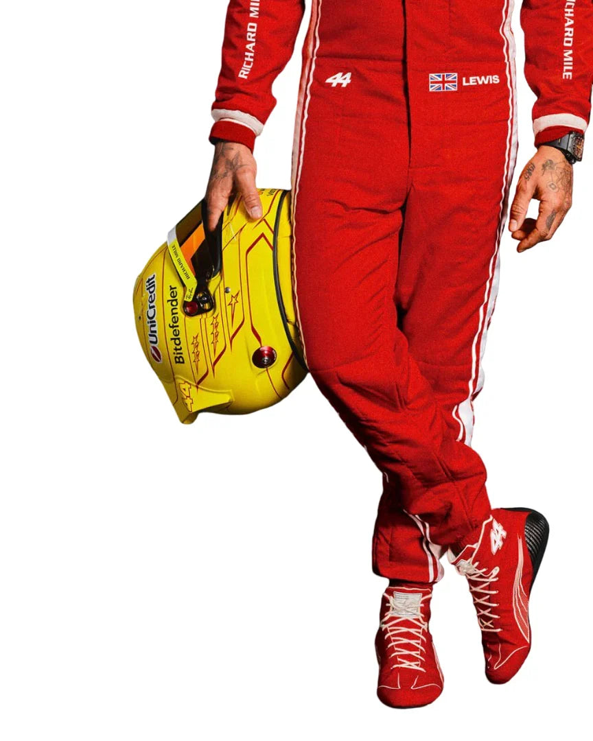 2026 Charles Leclerc & Lewis Hamilton F1 Racing suit | Creative Racegear - Creative Racewears