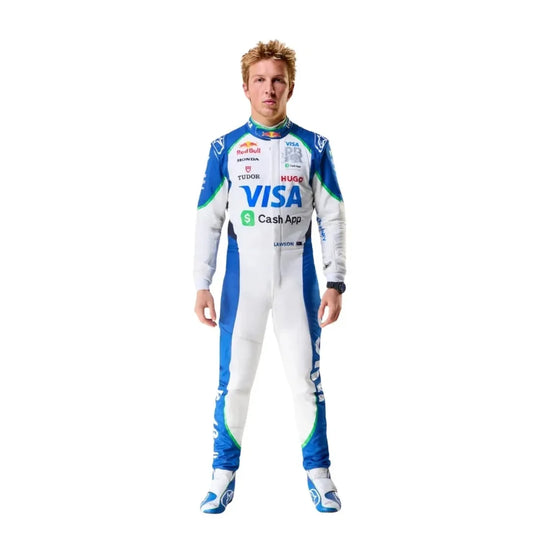 2025 Liam Lawson Racing Bulls F1 Race Suit - Creative Racewears