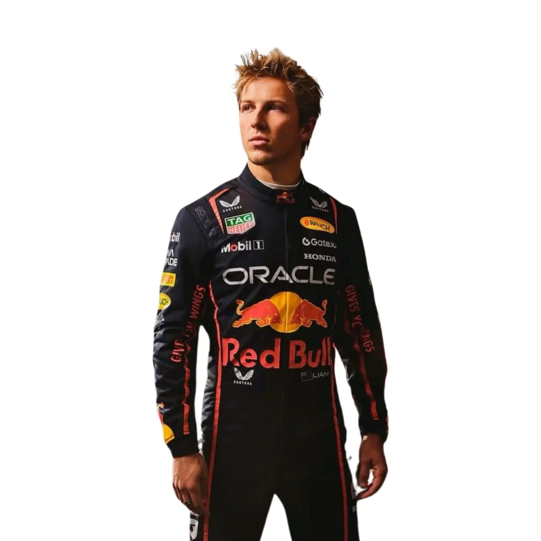 Liam Lawson 2025 Red Bull F1 Inspired Race Suit | Creative Racegear - Creative Racewears