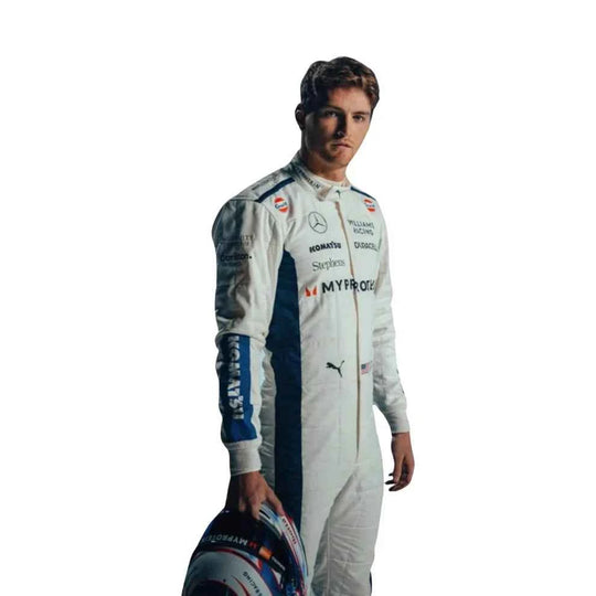 Logan Sargeant 2024 Williams F1 Racing Suit | Creative Racegear