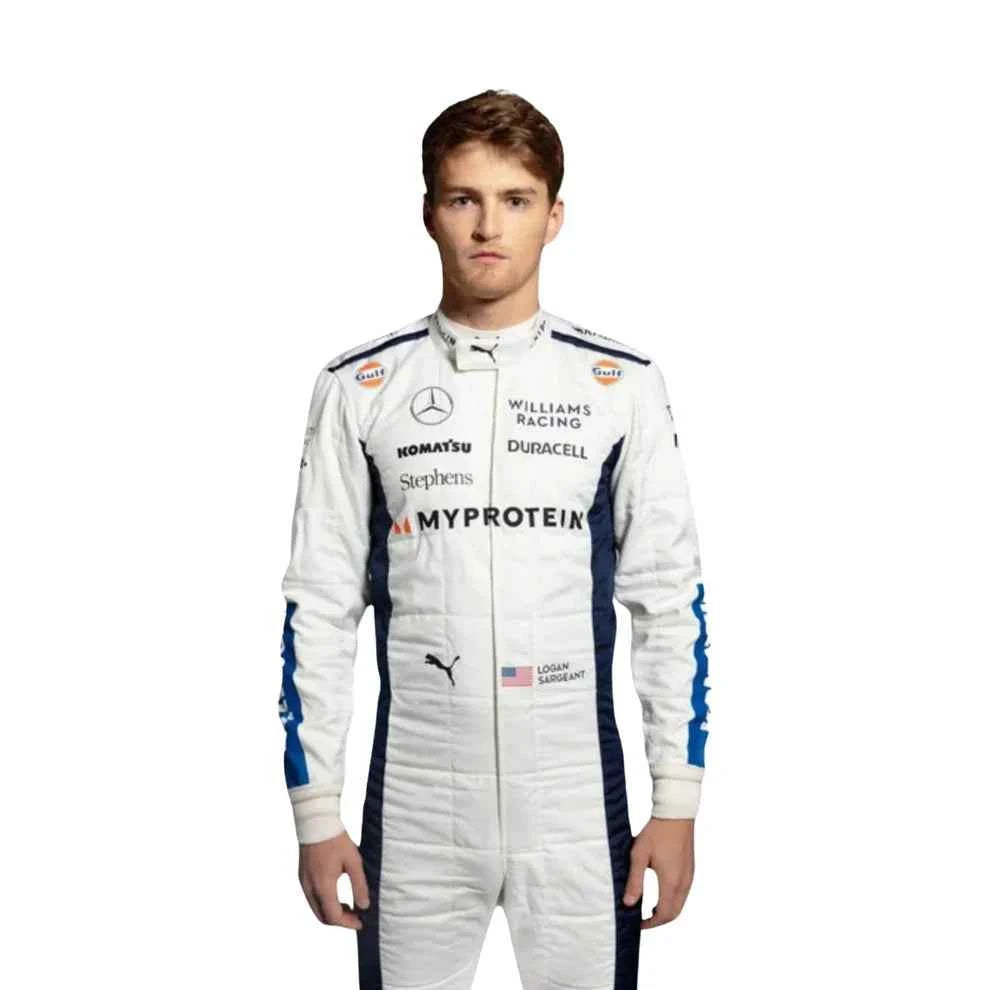 Logan Sargeant 2024 Williams F1 Racing Suit | Creative Racegear