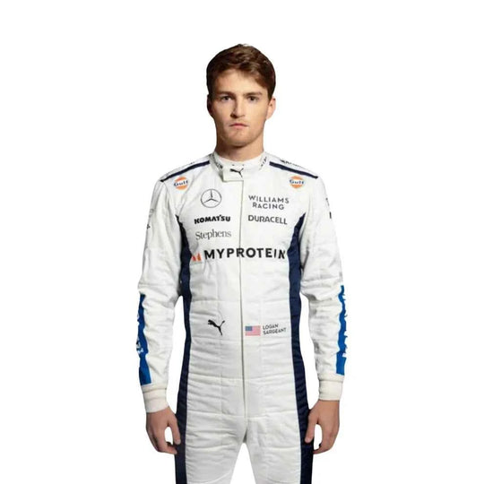Logan Sargeant 2024 Williams F1 Racing Suit | Creative Racegear
