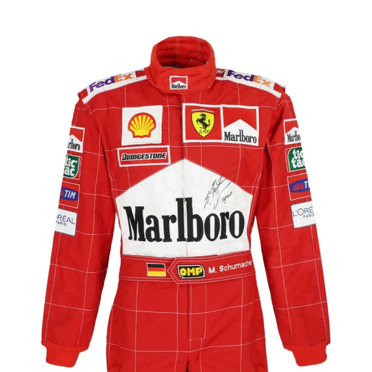2002 Michael Schumacher F1 Racing Suit | Creative Racegear - Creative Racewears