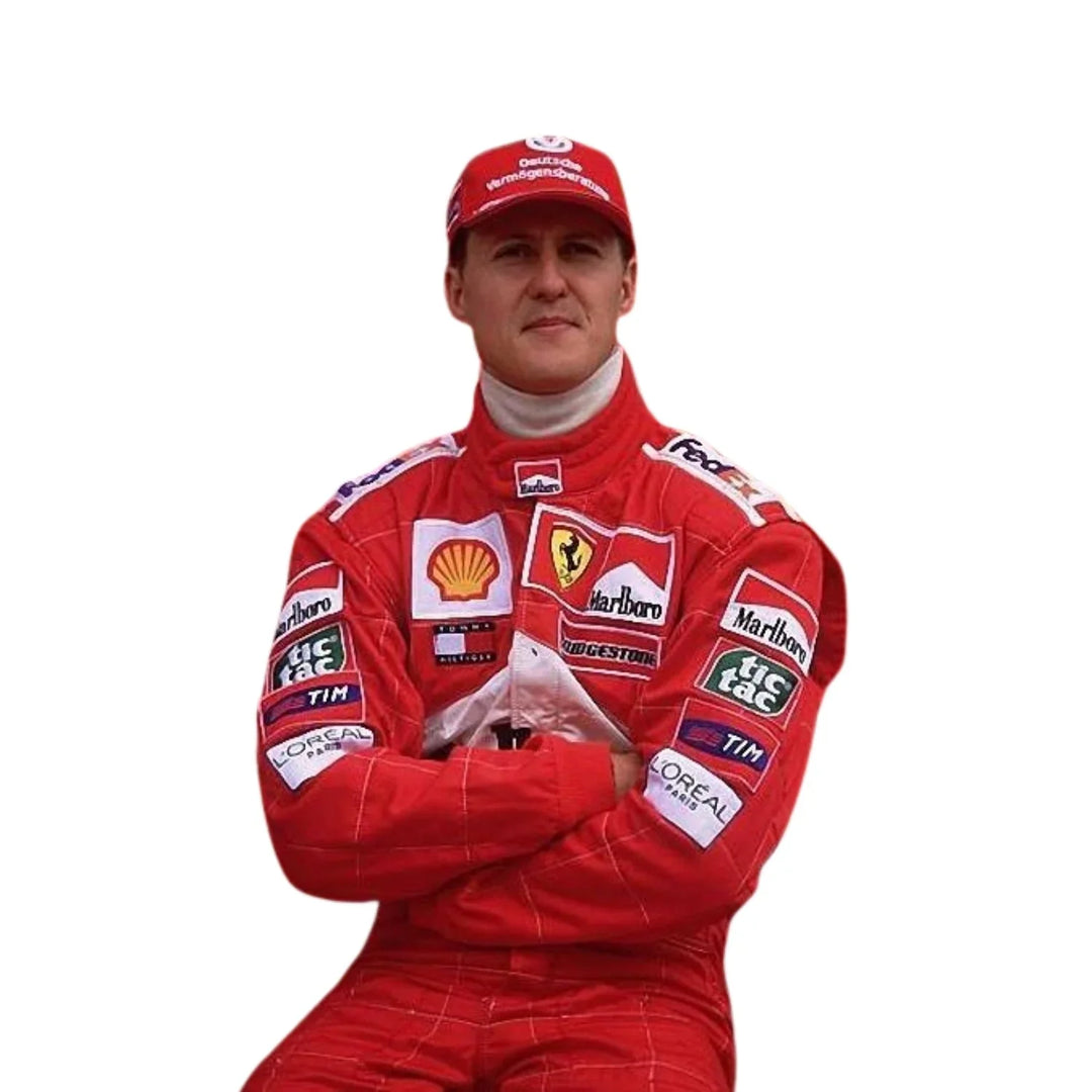 2002 Michael Schumacher F1 Racing Suit | Creative Racegear - Creative Racewears