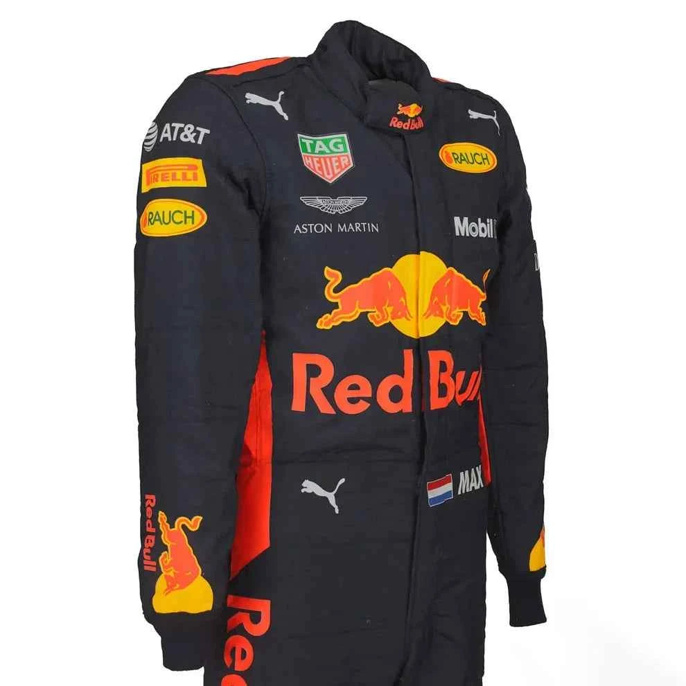 Max Verstappen 2018 Red Bull Racing TAG Heuer F1 Racing Suit | Creative Racegear