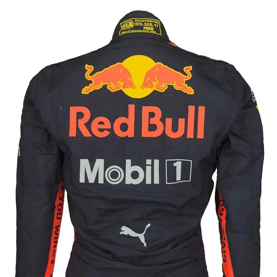 Max Verstappen 2018 Red Bull Racing TAG Heuer F1 Racing Suit | Creative Racegear
