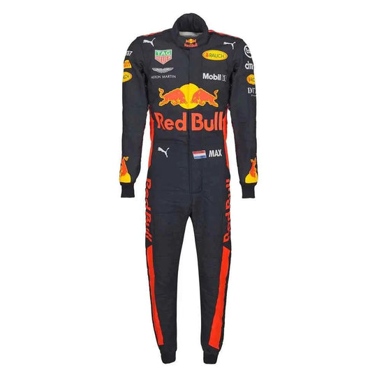 Max Verstappen 2018 Red Bull Racing TAG Heuer F1 Racing Suit | Creative Racegear
