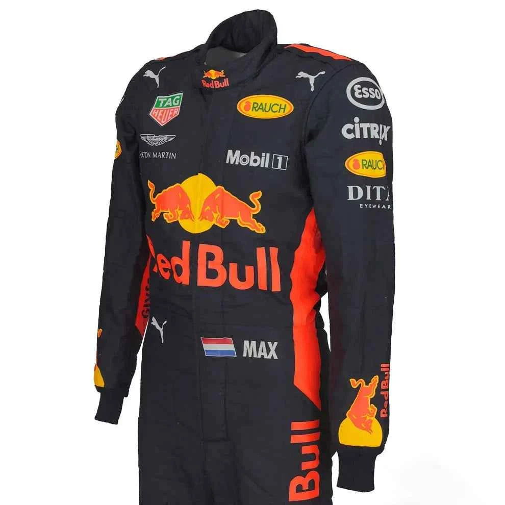 Max Verstappen 2018 Red Bull Racing TAG Heuer F1 Racing Suit | Creative Racegear