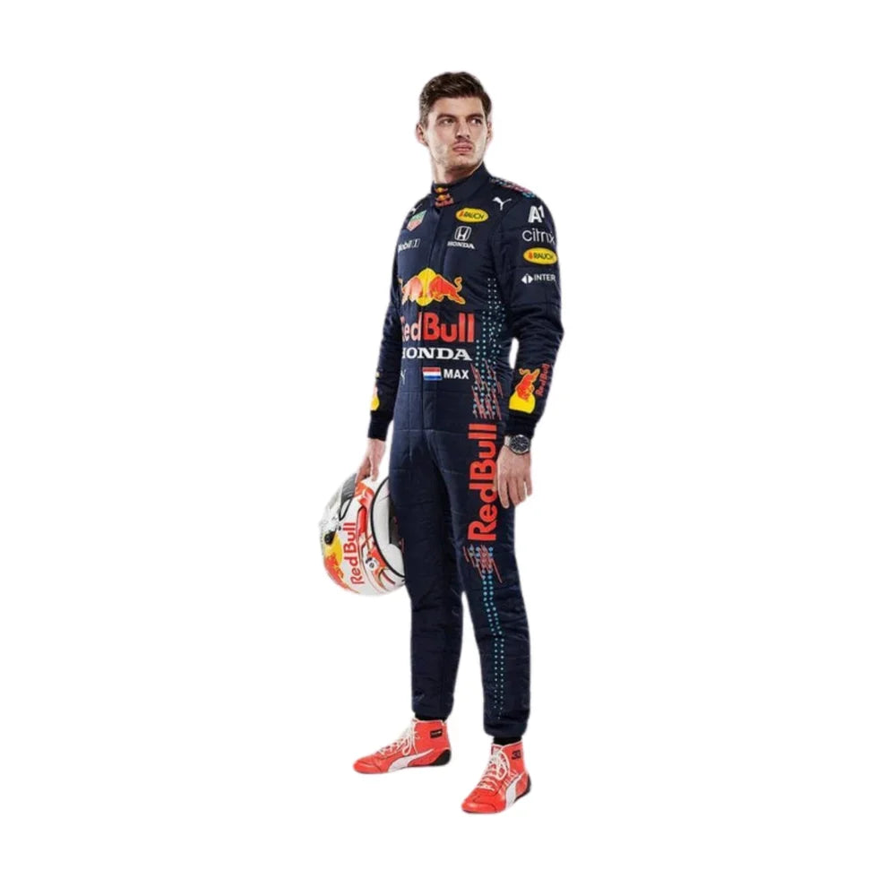 2021 Max Verstappen Red Bull F1 Race Suit - Creative Racewears