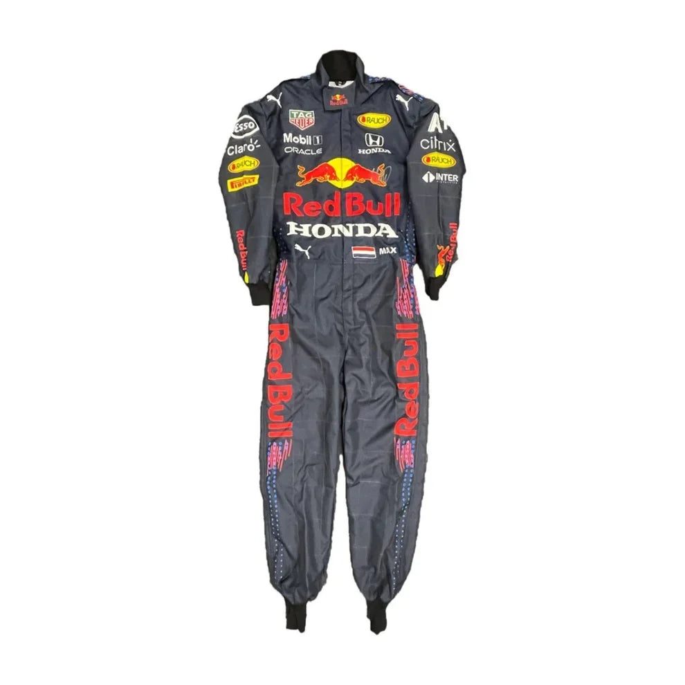 2021 Max Verstappen Red Bull F1 Race Suit - Creative Racewears