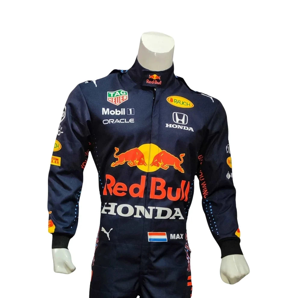 2021 Max Verstappen Red Bull F1 Race Suit - Creative Racewears