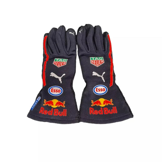 2023 Max Verstappen Red Bull Racing Replica F1 Gloves - Creative Racewears