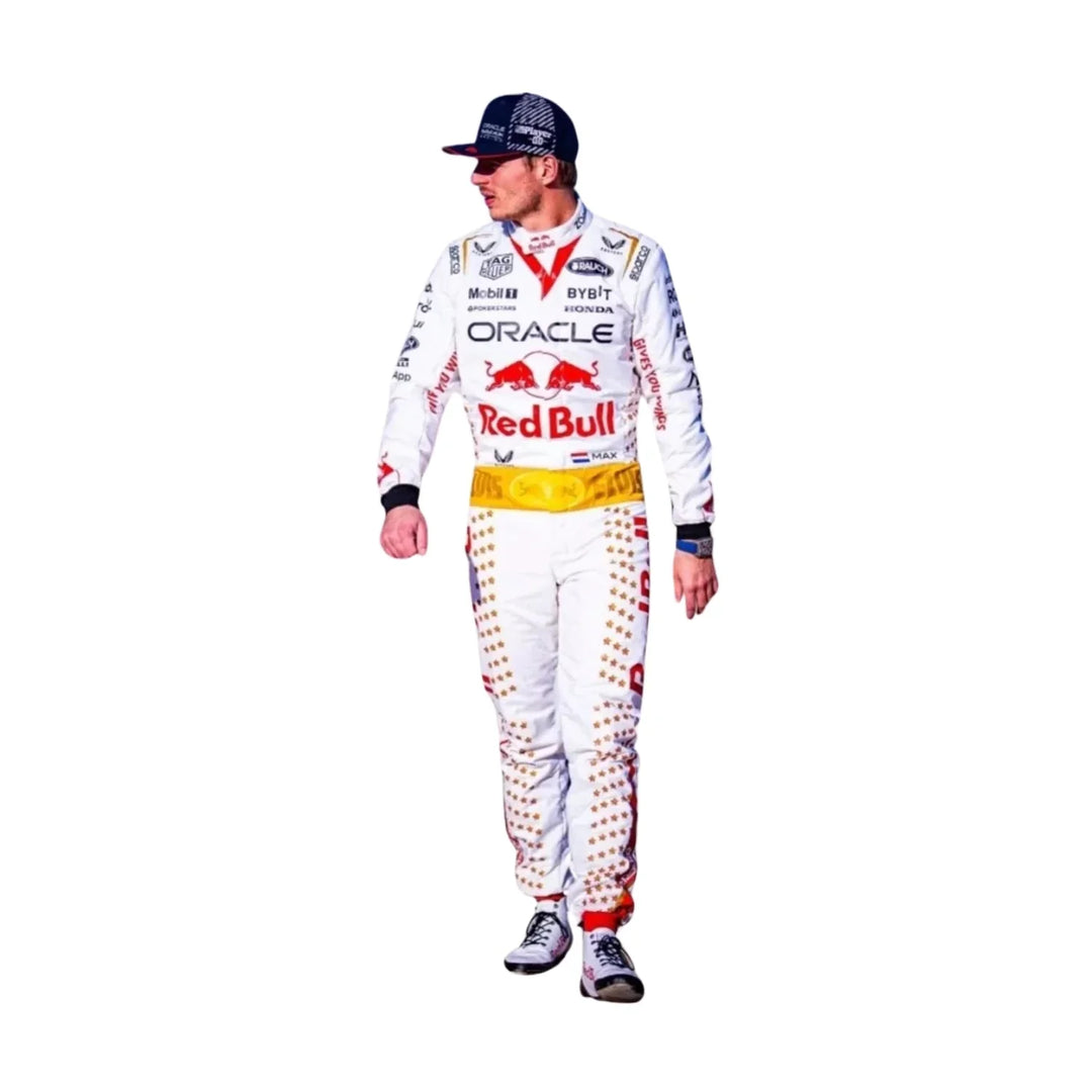 2023 Max Verstappen Las Vegas GP F1 Racing Suit | Creative Racegear - Creative Racewears