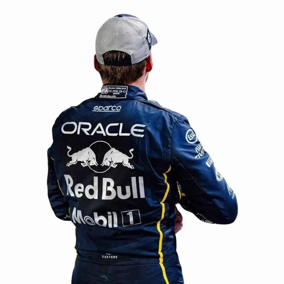 2025 Max Verstappen Las Vegas GP Red Bull F1 Racing Suit | Creative Racegear