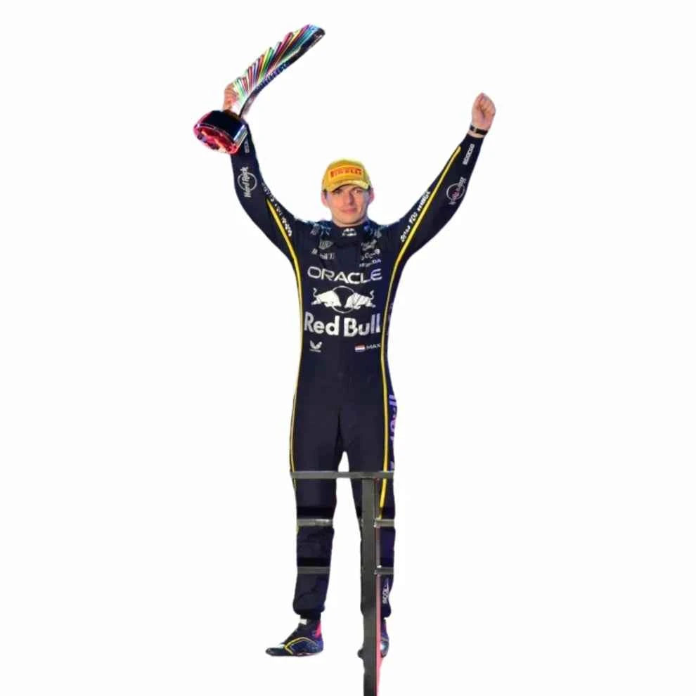 2025 Max Verstappen Las Vegas GP Red Bull F1 Racing Suit | Creative Racegear