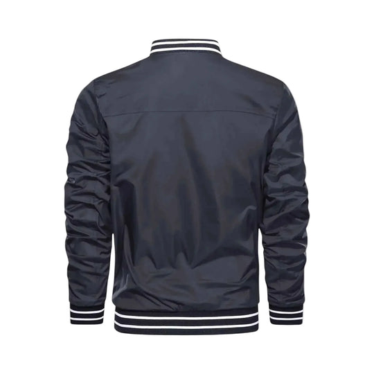 Men's Lightweight Bomber Jacket - Grey