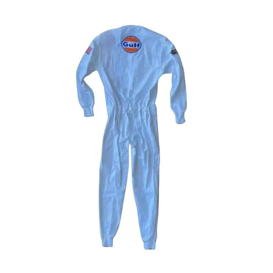 Michael Delaney Steve McQueen Le Mans 1971 Embroidery / Patch Replica Race Suit