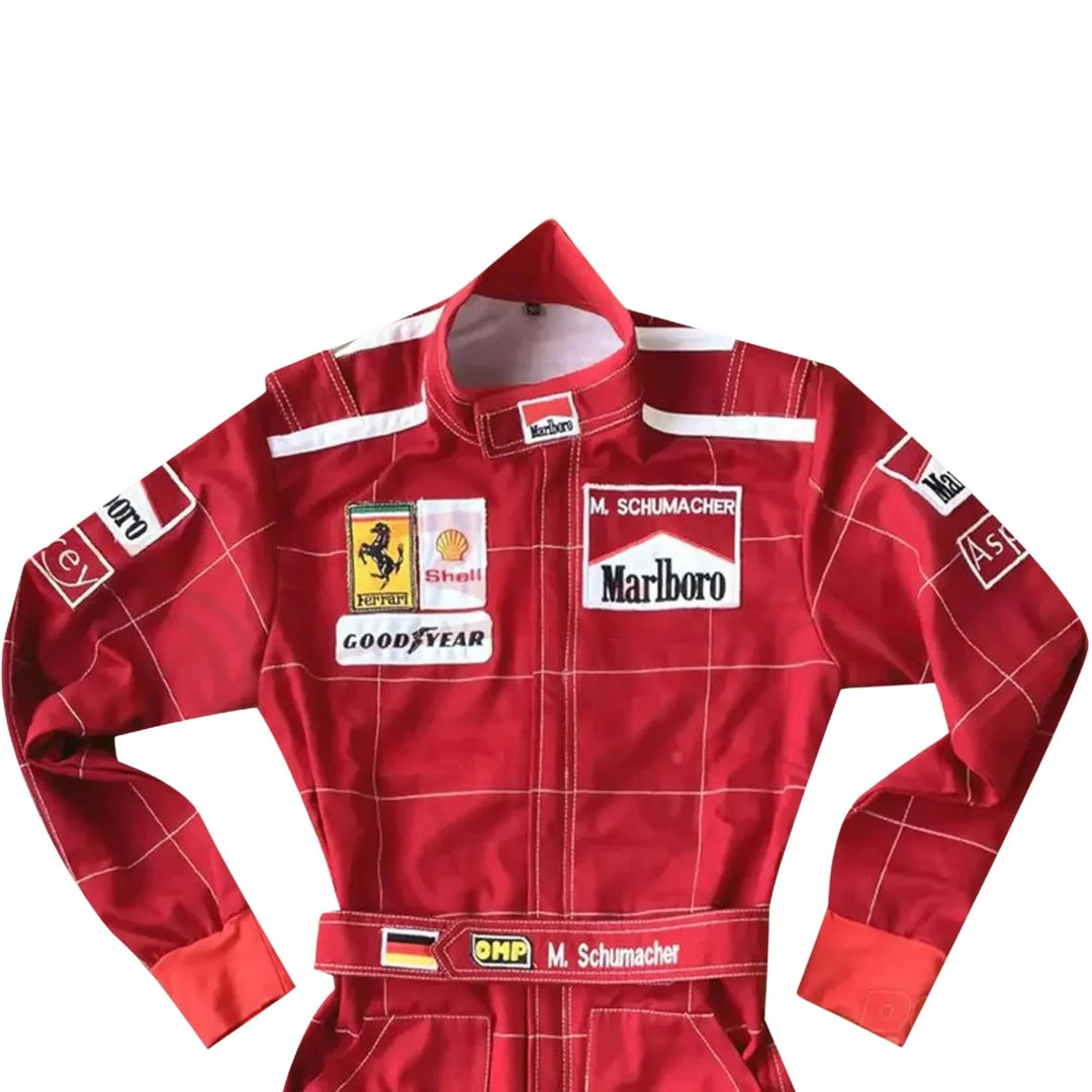 1996 Michael Schumacher F1 Racing Suit | Creative Racegear - Creative Racewears