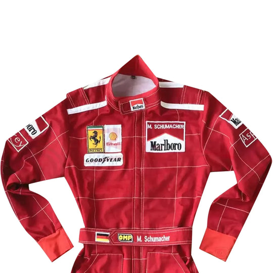 1996 Michael Schumacher F1 Racing Suit | Creative Racegear - Creative Racewears